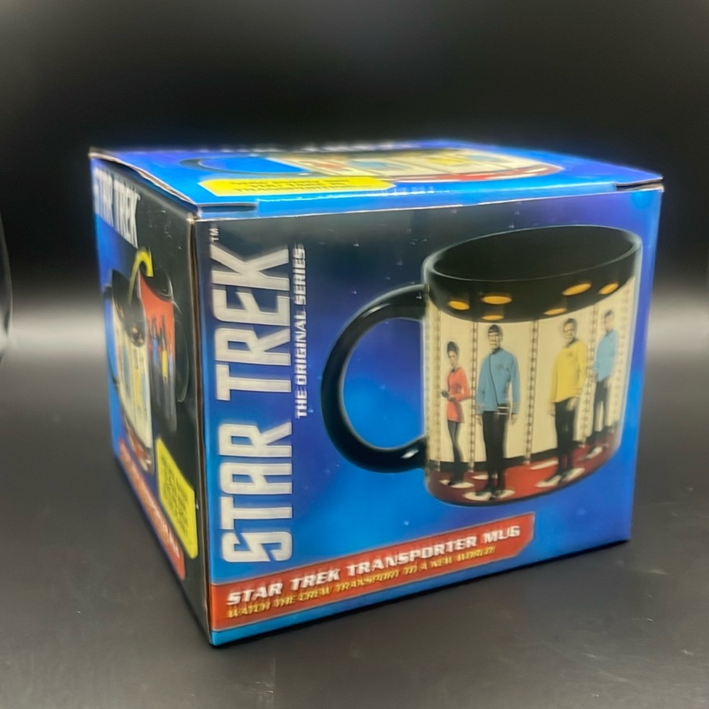 Star Trek coffee tea mug color changing cup